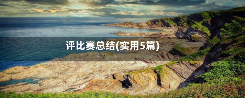 评比赛总结(实用5篇)