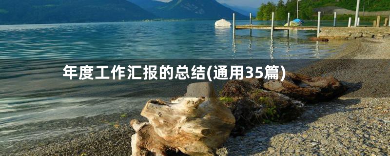 年度工作汇报的总结(通用35篇)