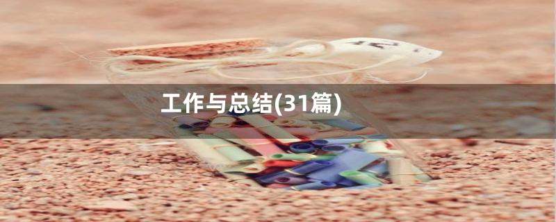 工作与总结(31篇)