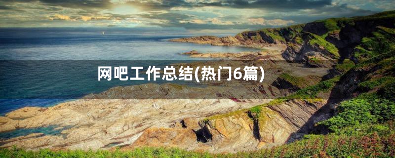网吧工作总结(热门6篇)