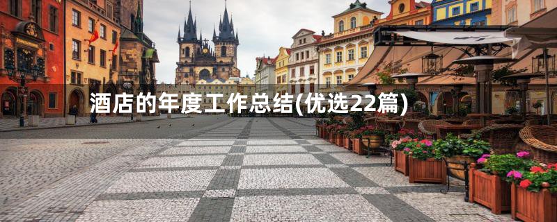 酒店的年度工作总结(优选22篇)