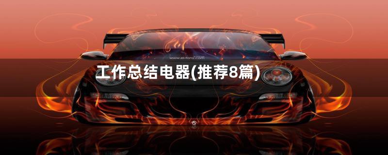 工作总结电器(推荐8篇)