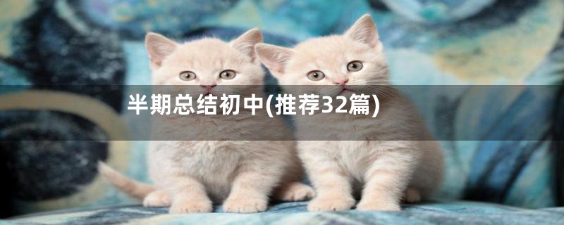 半期总结初中(推荐32篇)