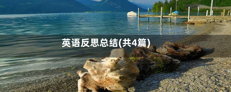 英语反思总结(共4篇)