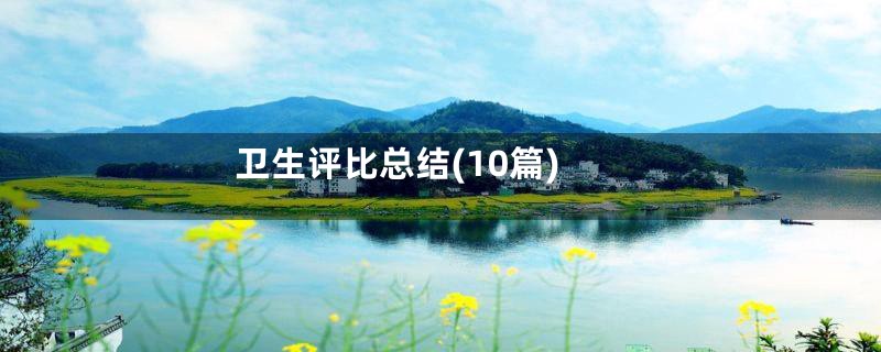卫生评比总结(10篇)