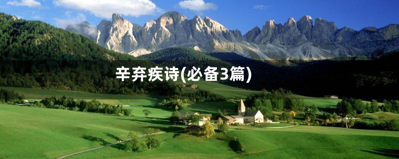 辛弃疾诗(必备3篇)
