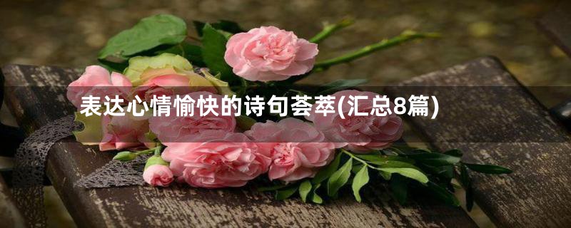 表达心情愉快的诗句荟萃(汇总8篇)