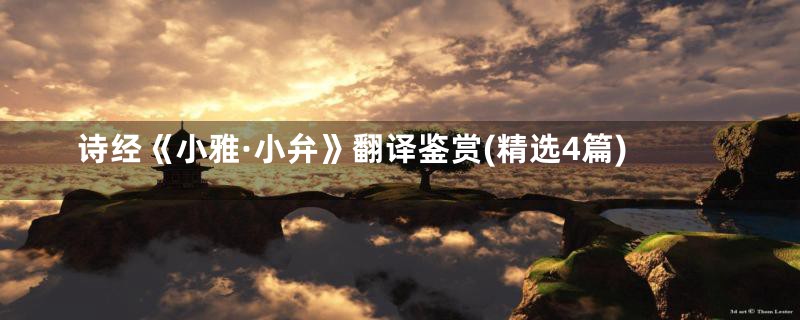 诗经《小雅·小弁》翻译鉴赏(精选4篇)