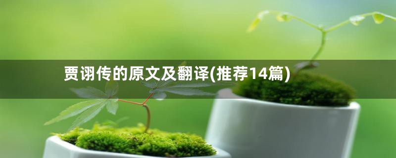 贾诩传的原文及翻译(推荐14篇)