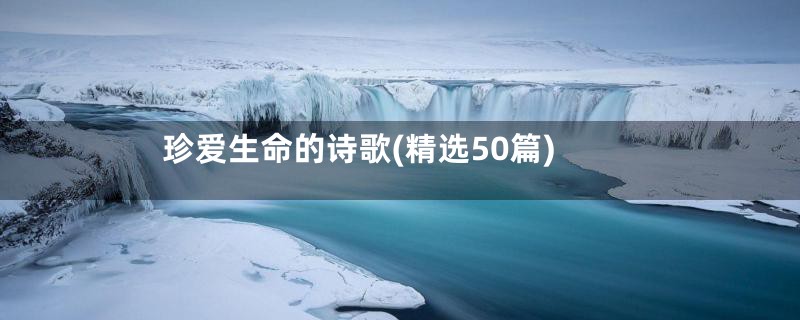珍爱生命的诗歌(精选50篇)